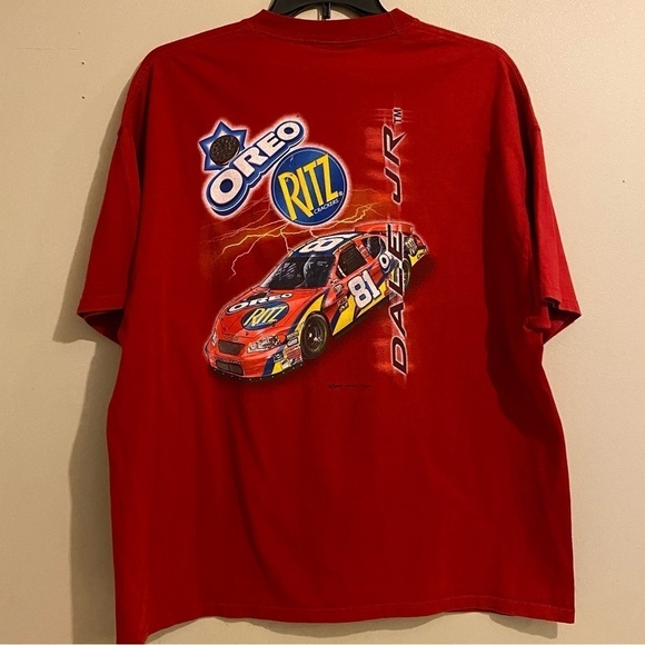 Dale Earnhardt Jr.  T Shirt Men’s Size XL Racer No. 81 Crew Neck Short Sleeve - Picture 6 of 12